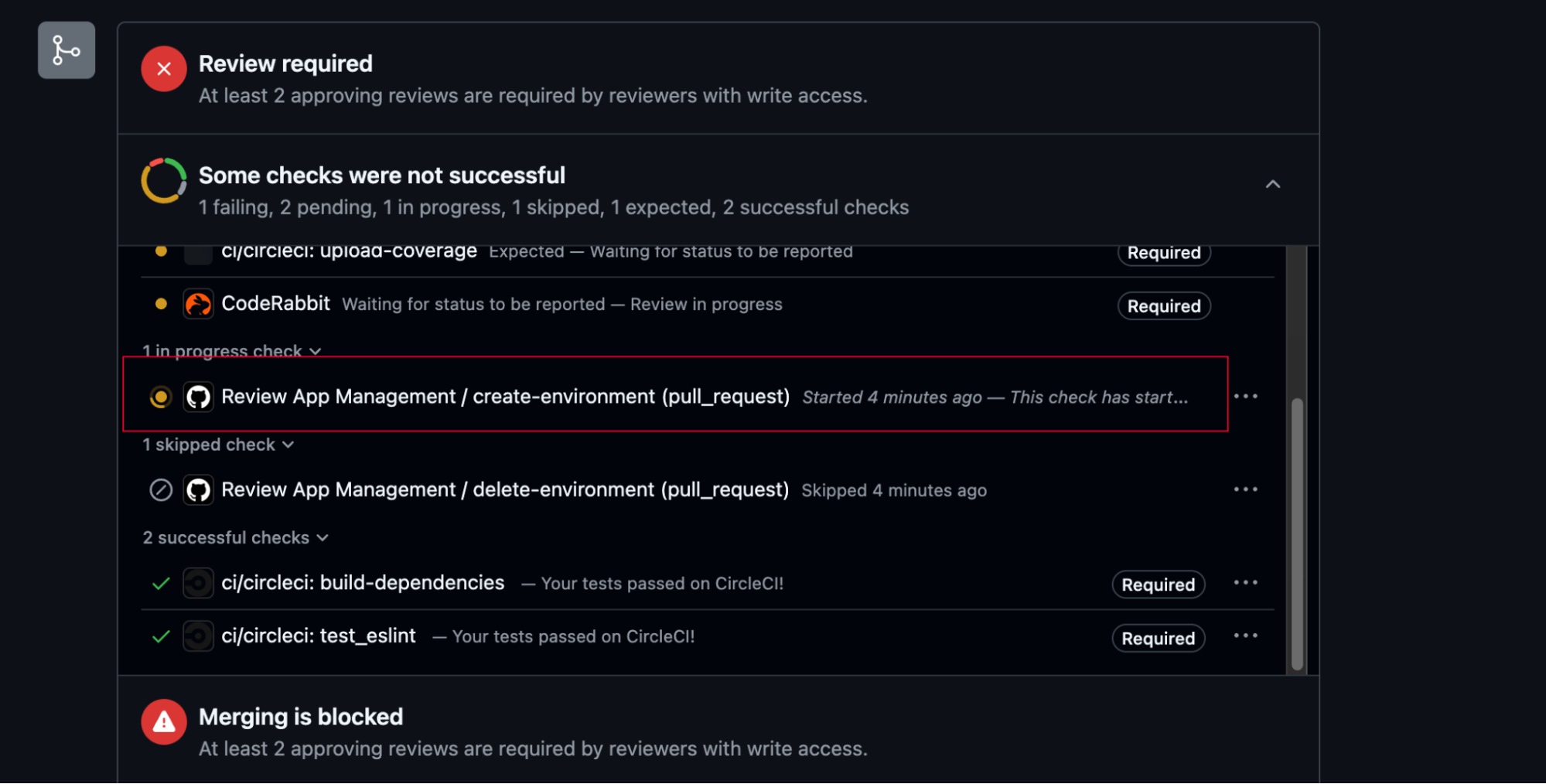 GitHub Action Running